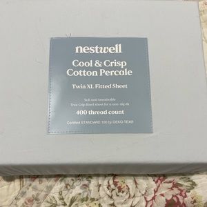 New XL Twin fitted sheet with 2 standard pillow case